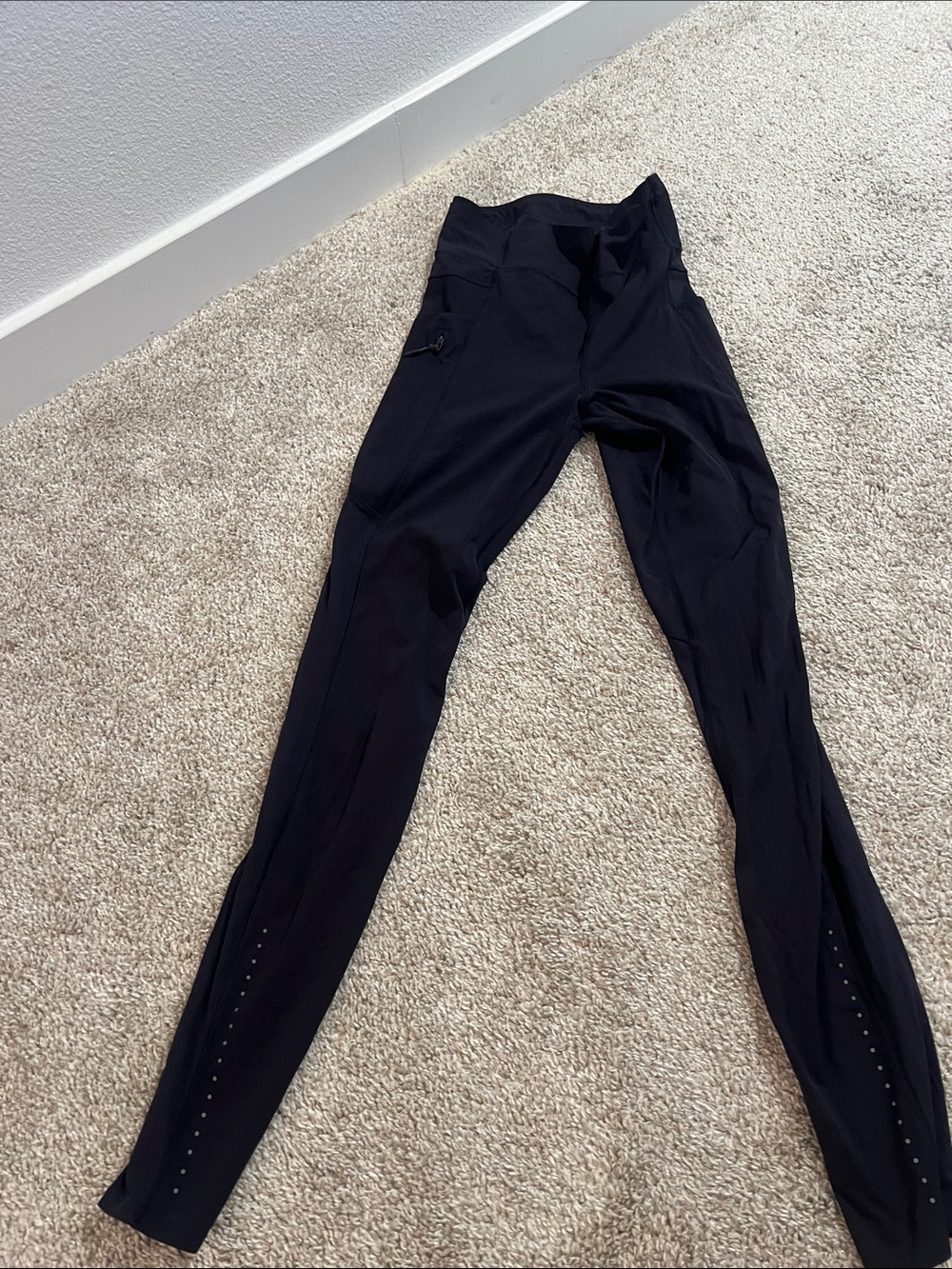 lululemon athletica Black High-Rise Leggings with Ankle Venting Fast and Free 4